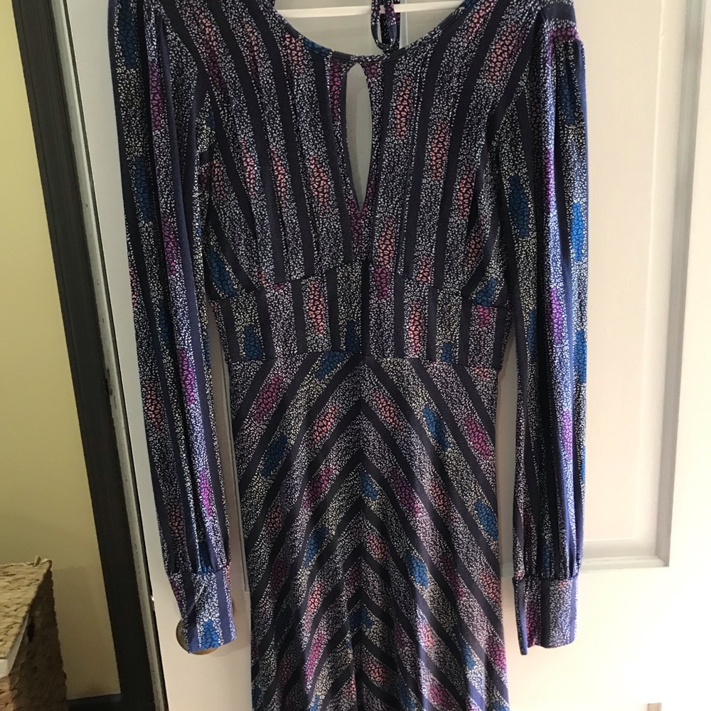 Free people long sleeve floral dress